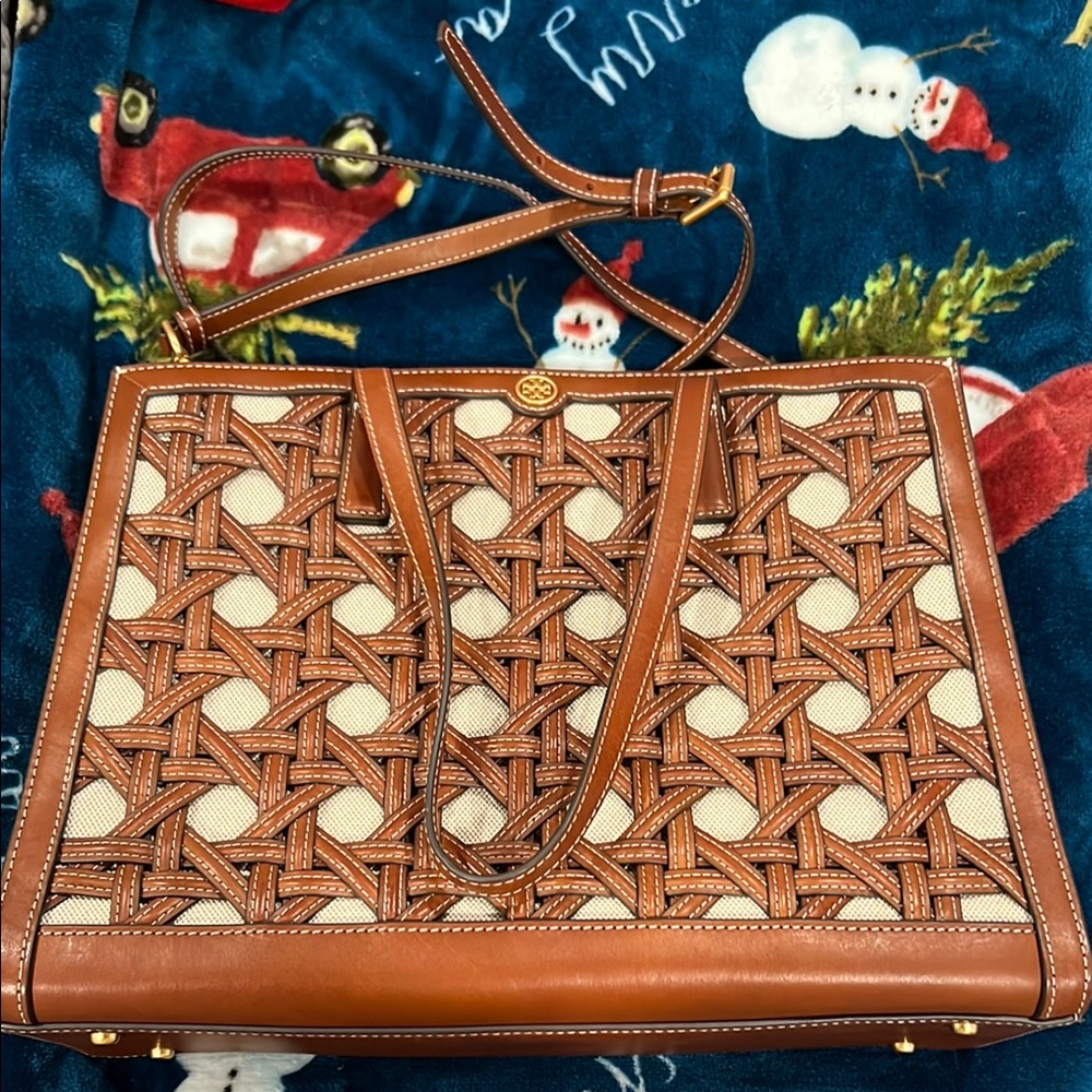 Tory Burch Brown and Beige Women's Bag